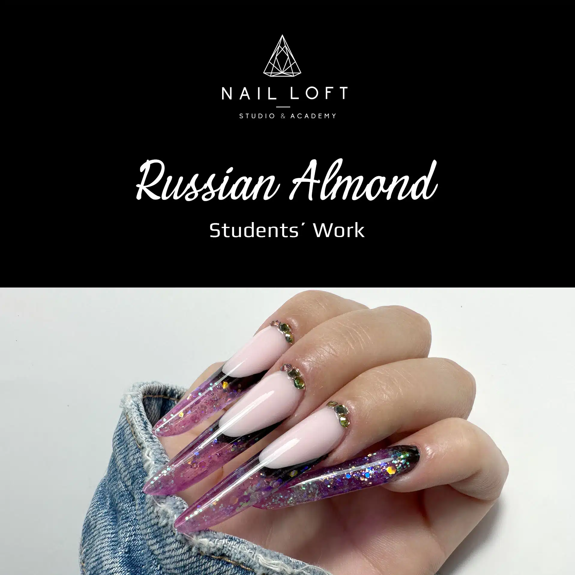 Student nail art work